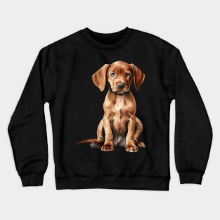 Puppy  Vizsla Crewneck Sweatshirt